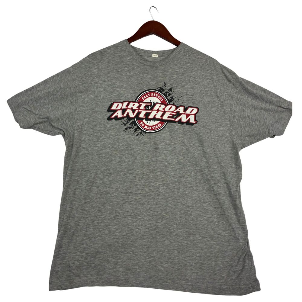 Jason Aldean Dirt Road Anthem T-Shirt 2XL Gray Country Music Graphic Tee